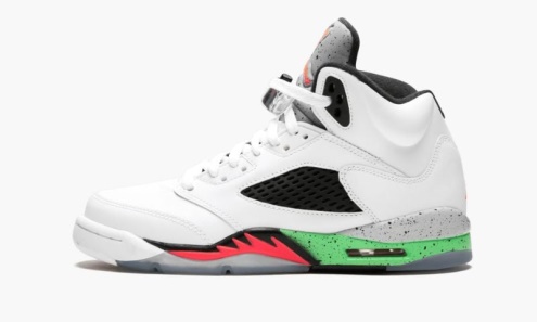 Air Jordan Greece 5 ρετρό Bg λευκό