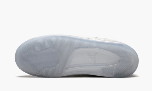 Air Jordan Greece 4 Retro Laser Bg ασπρο/μαυρο-βολτ