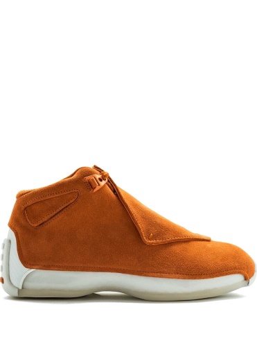 Air Jordan Greece 18 Suede Pack Fire Campfire πορτοκαλι