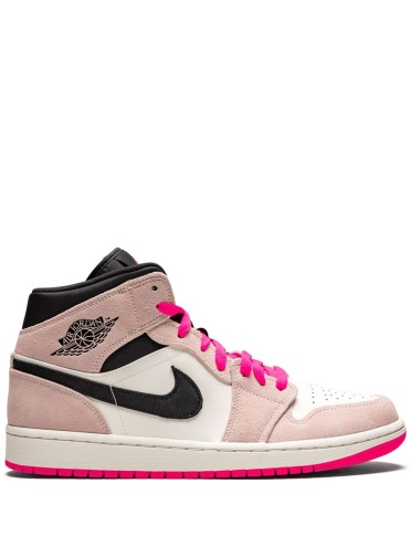 Air Jordan Greece 1 Mid Se Crimson Tint/hyper Pink
