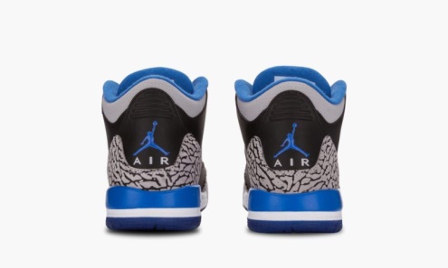 Air Jordan Greece 3 ρετρό Bg μαύρο/άσπρο-μαύρο