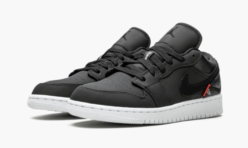 Air Jordan Greece 1 Low Bg λευκό.μαύρο-άσπρο