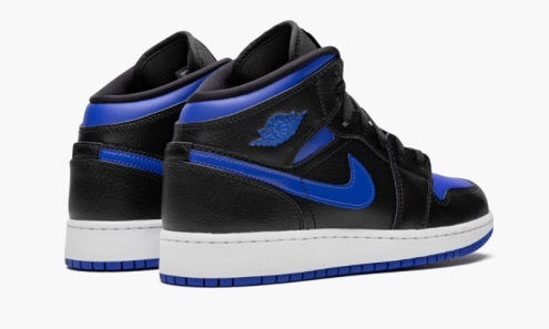 Air Jordan Greece 1 Mid (gs) Sequoia/sequoia-metallic Gold