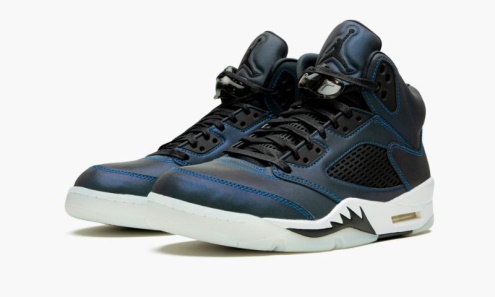 Air Jordan Greece 5 ρετρό Wmns μέτρια ελιά/μαύρο-σκούρο στρατό