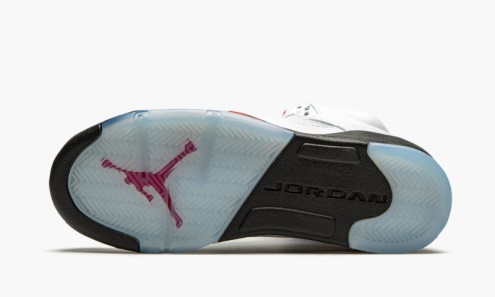 Air Jordan Greece 5 Retro Gs μαύρο/γυμναστήριο κόκκινο-άσπρο