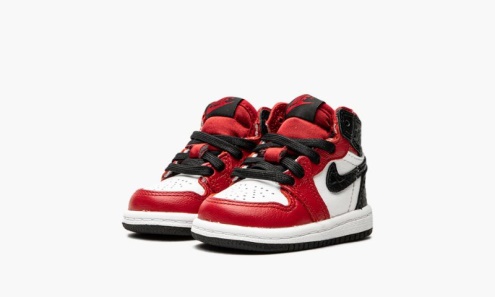 Air Jordan Greece 1 High Retro Td Aloe Verde/court Purple White