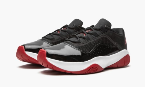 Air Jordan Greece 11 Cmft χαμηλά Gs λευκό/τυχερό πράσινο-μαύρο