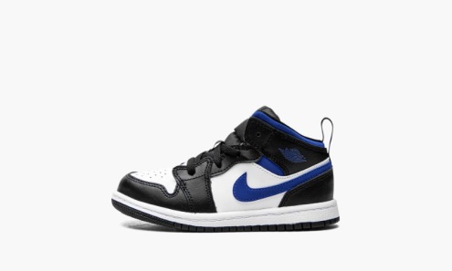 Air Jordan Greece 1 Mid Td βαθύ βασιλικό μπλε/λευκό