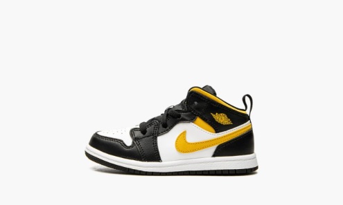 Air Jordan Greece 1 Mid (td) ελαφρύ καπνό γκρι/μαύρο/racer B