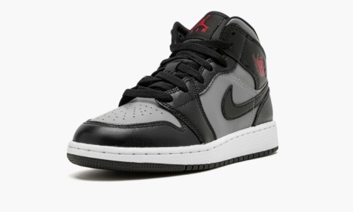 Air Jordan Greece 1 Mid Gs λευκό/ουδέτερο γκρι