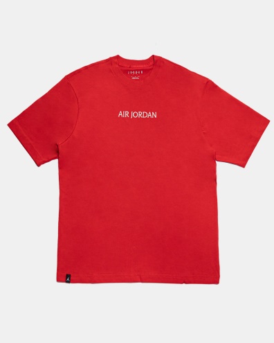 Air Jordan Greece S/s Tee Fire Red