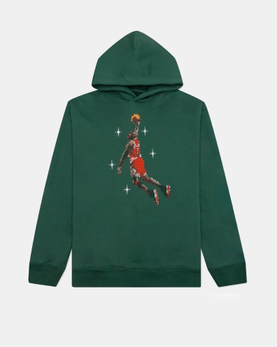 Air Jordan Greece απαραίτητα Fleece Hoodie Green