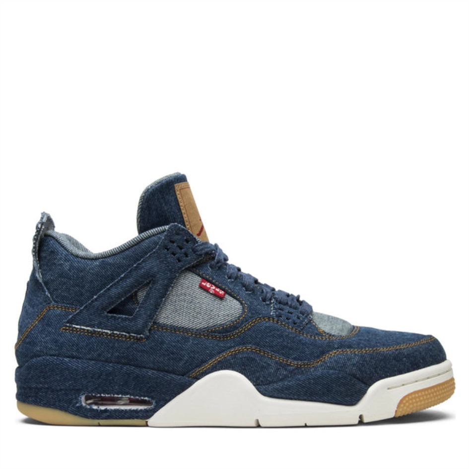 Air Jordan Greece 4 Retro Levis Denim (ετικέτα με λογότυπο Levis)