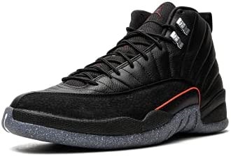 Air Jordan Greece 12 ρετρό παπούτσια ανδρικά μαύρο-φωτεινό βυσσινί