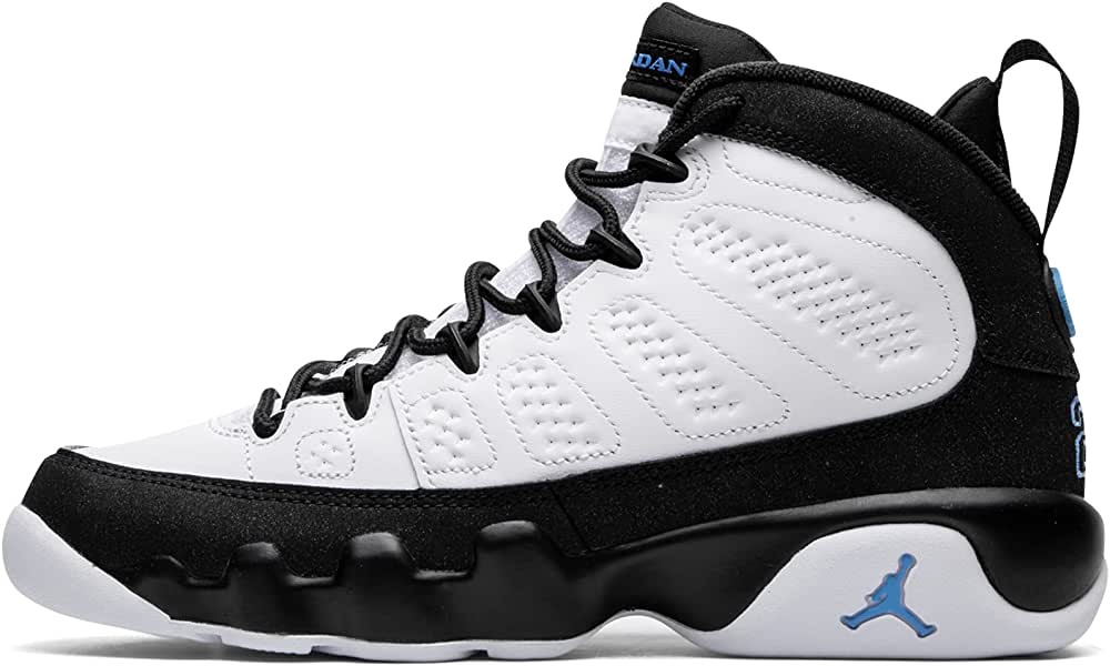 Air Jordan Greece μεγάλα παιδιά 9 ρετρό άσπρο-πανεπιστημιακό μπλε-μαύρο
