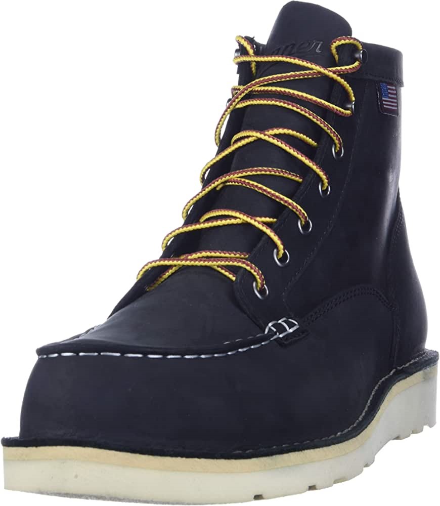 Air Jordan Greece Danner Bull Run Moc Toe Work ανδρική μπότα μαύρη
