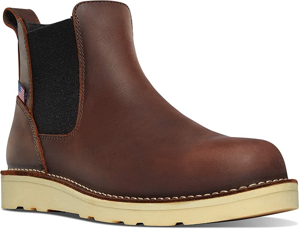 Air Jordan Greece Danner Men 15481 Bull Run Chelsea 6" μποτάκι εργασίας καφέ