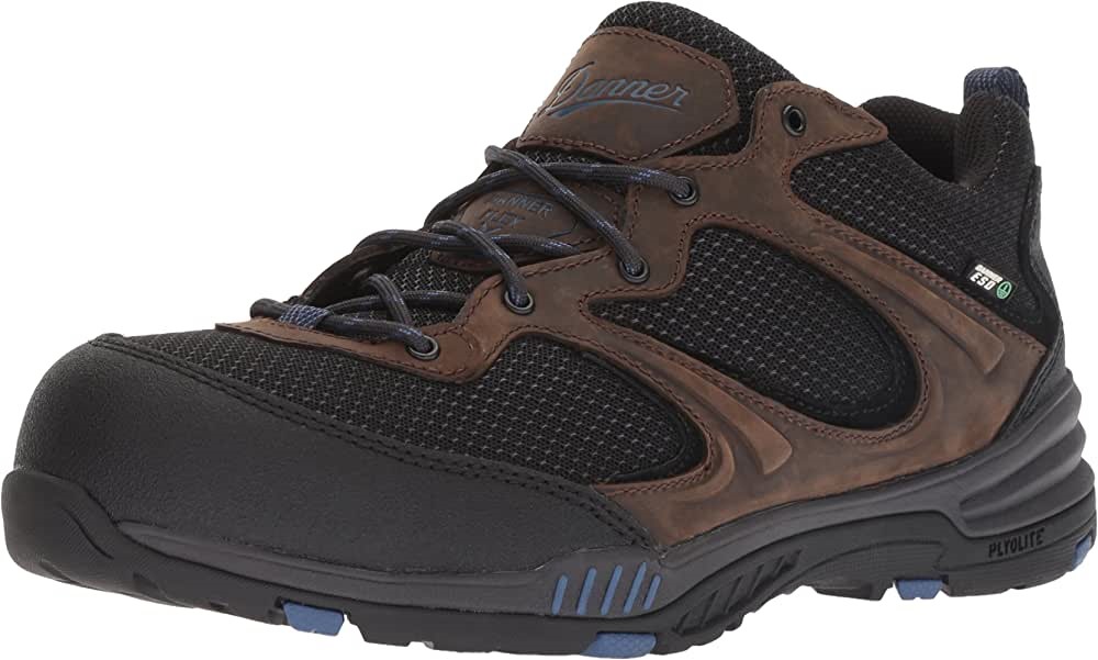 Air Jordan Greece Danner Men Springfield Low 3" Esd Nmt μποτάκι καφέ μπλε