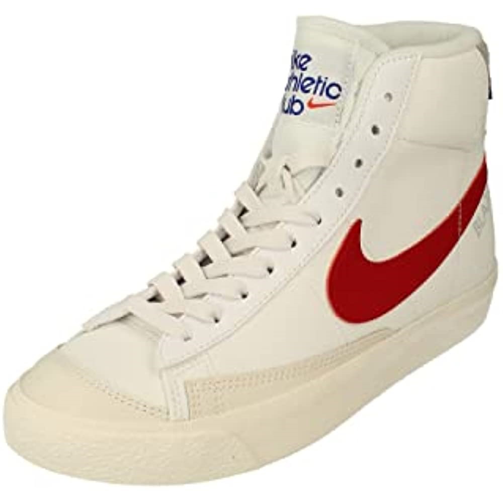 Air Jordan Greece Nike Blazer Mid 77 Se Gs Trainers Dh9700 Sneakers Shoes White-gym Red-smoke Grey