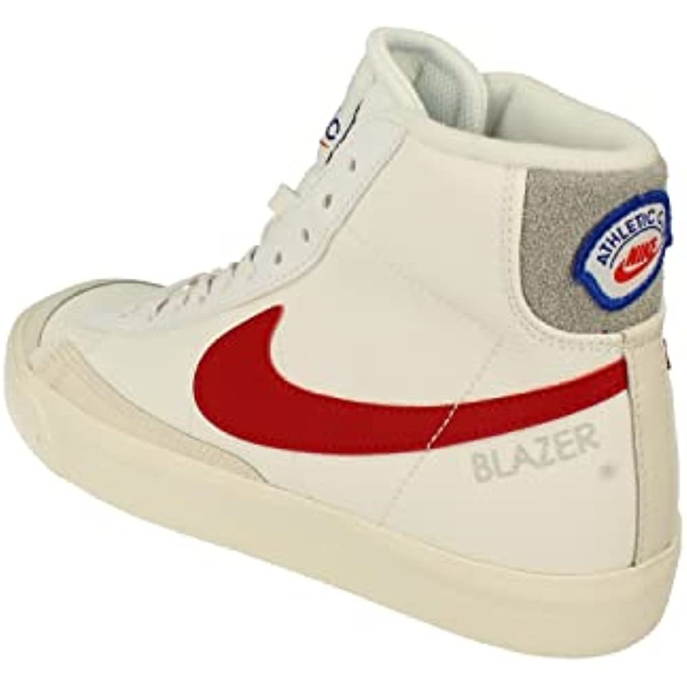 Air Jordan Greece Nike Blazer Mid 77 Se Gs Trainers Dh9700 Sneakers Shoes White-gym Red-smoke Grey