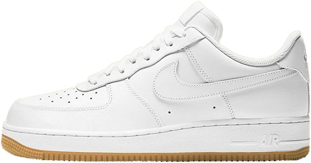 Air Jordan Greece Nike Men Air Force 1 07 χαμηλό λευκό-λευκό ανοιχτό καφέ