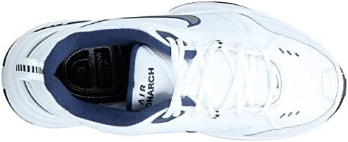 Air Jordan Greece Nike Men Air Monarch Iv Cross Trainer White-metallic Silver-navy