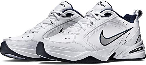 Air Jordan Greece Nike Men Air Monarch Iv Cross Trainer White-metallic Silver-navy