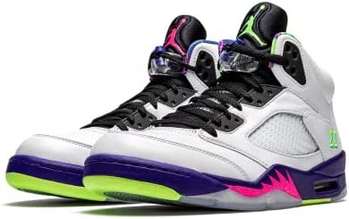 Air Jordan Greece Nike ανδρικά παπούτσια μπάσκετ λευκό-γήπεδο μωβ-ροζ