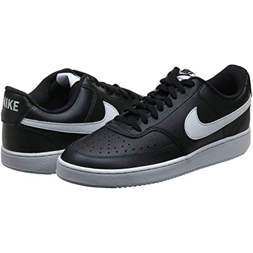 Air Jordan Greece Nike Men Court Vision χαμηλο Sneaker μαυρο-λευκο-φωτον σκονη