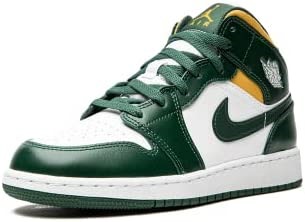 ελλαδα Air Jordan Nike Unisex-παιδικα παπουτσια μπασκετ ευγενη πρασινα-γύρη-λευκο