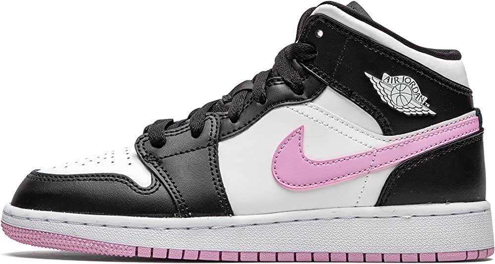 ελλαδα Air Jordan Nike Unisex-παιδικα παπουτσια μπασκετ ασπρο-αρτικ ροζ-μαυρο