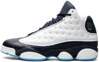 μεγάλα παιδιά Air Jordan Greece 13 ρετρό άσπρη-σκούρα πούδρα μπλε-πολύχρωμη