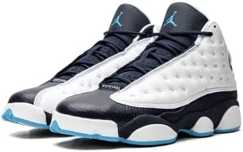 μεγάλα παιδιά Air Jordan Greece 13 ρετρό άσπρη-σκούρα πούδρα μπλε-πολύχρωμη