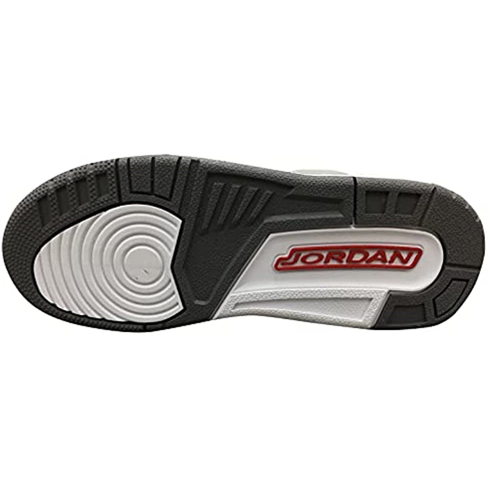 μεγάλα παιδιά Air Jordan Greece 3 ρετρό γραφίτης-ασημί-σπορ κόκκινο