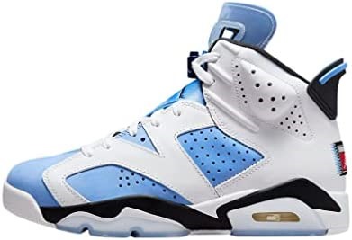 ανδρες Air Jordan Greece 6 Retro Carmine πανεπιστημιο μπλε-λευκο-κολεγιο