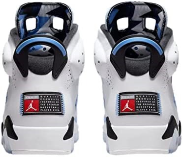 ανδρες Air Jordan Greece 6 Retro Carmine πανεπιστημιο μπλε-λευκο-κολεγιο