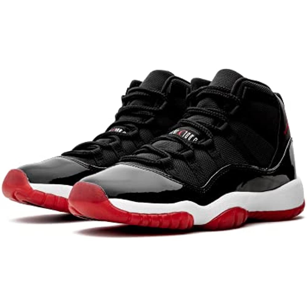 Nike Unisex-kids Nike Air Jordan Greece 11 ρετρό μαύρο-άσπρο-κόκκινο