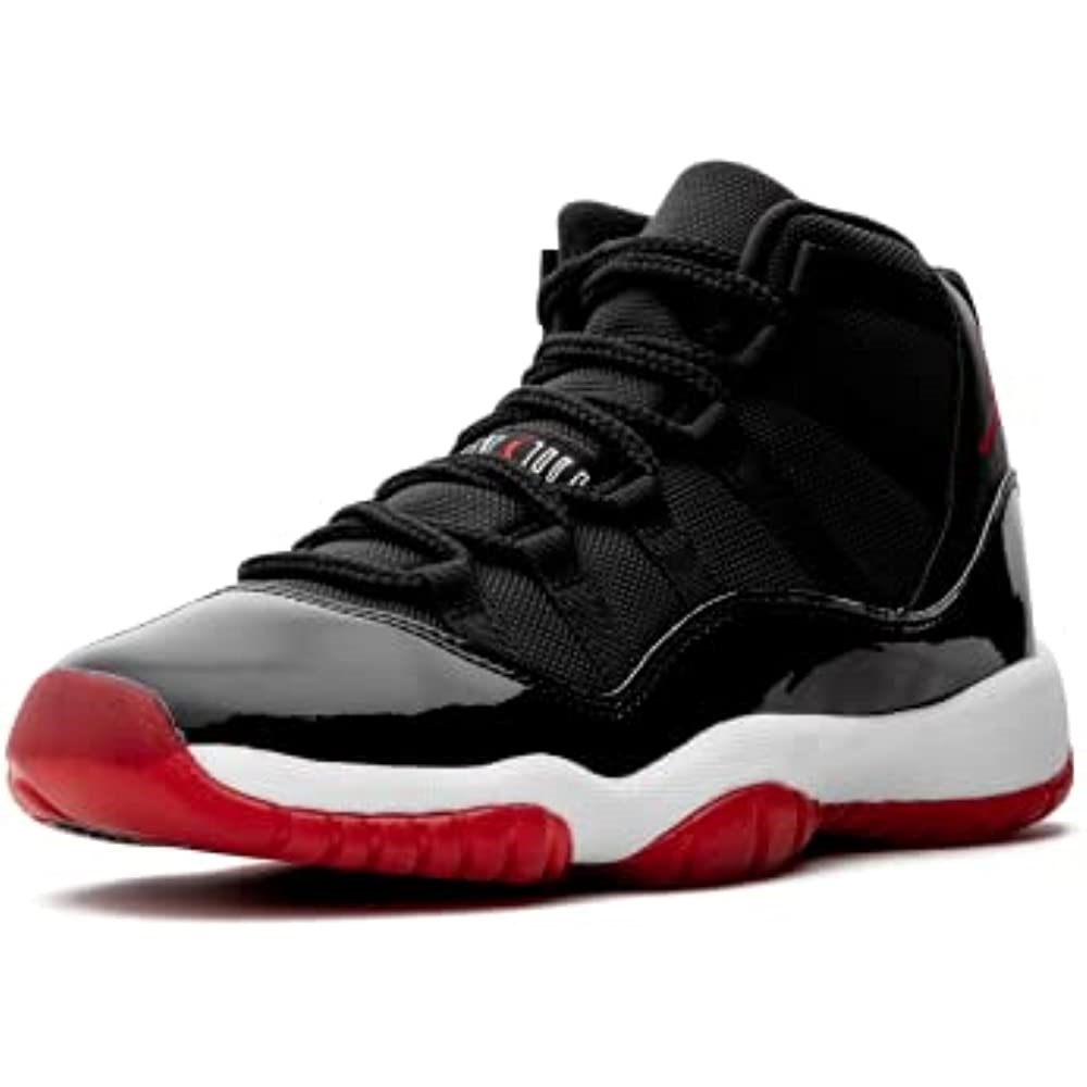 Nike Unisex-kids Nike Air Jordan Greece 11 ρετρό μαύρο-άσπρο-κόκκινο