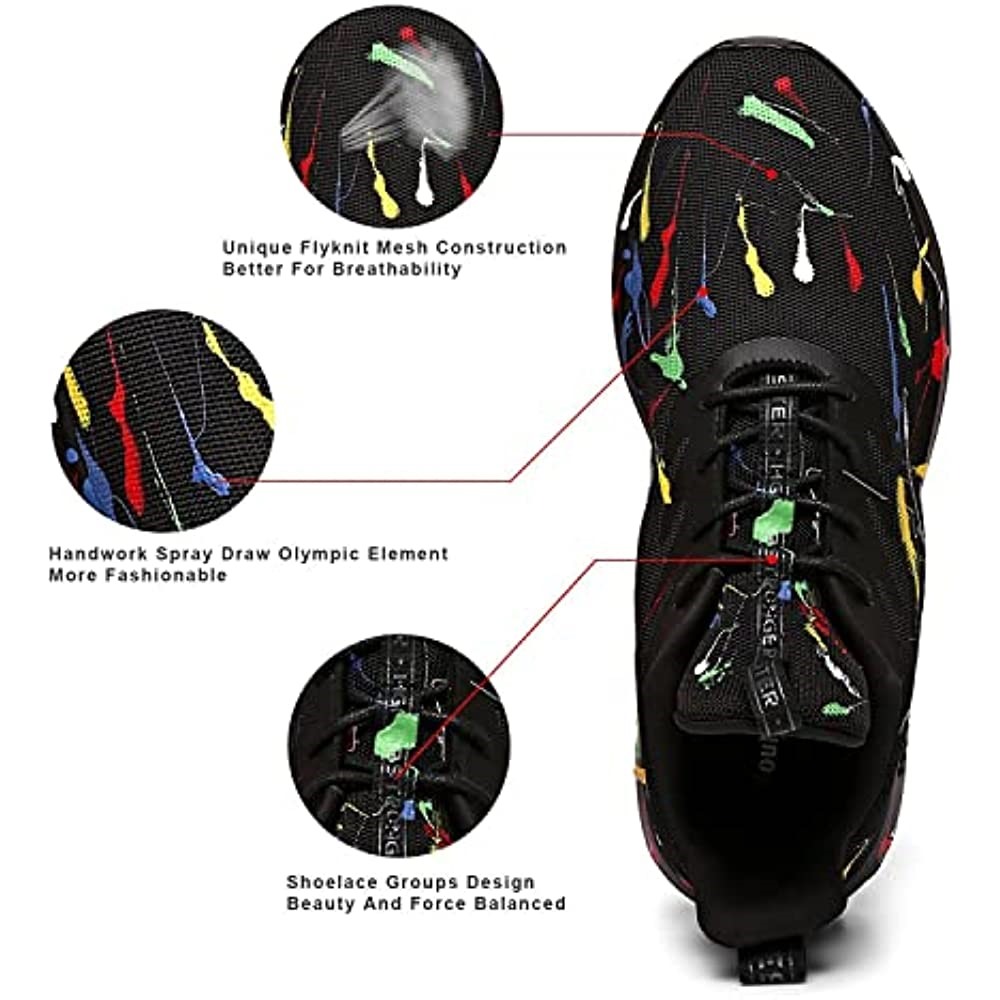 ανδρικά παπούτσια τρεξίματος Soulsfeng διχτυωτές ελαφριές αντικραδασμικές κραδασμοί προπόνηση αθλητικά πάνινα παπούτσια πολύχρωμα Air Jordan Greece